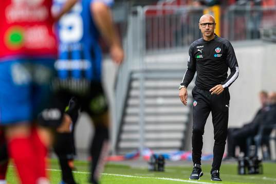 Helsingborgs tränare Henrik Larsson