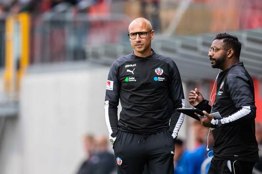 Helsingborgs tränare Henrik Larsson