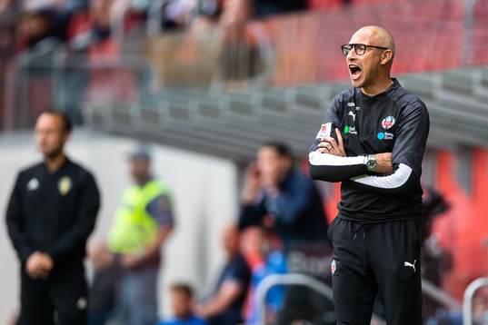 Helsingborgs tränare Henrik Larsson