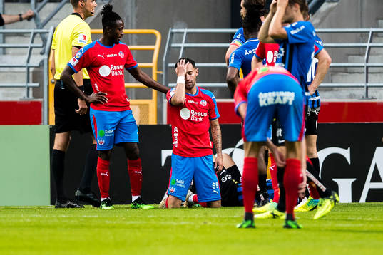 Helsingborgs David Boysen deppar