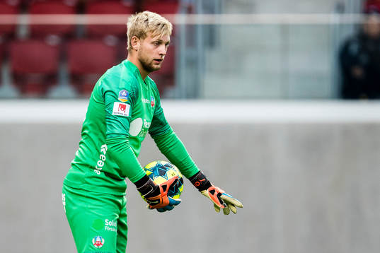 Helsingborgs målvakt Ian Pettersson