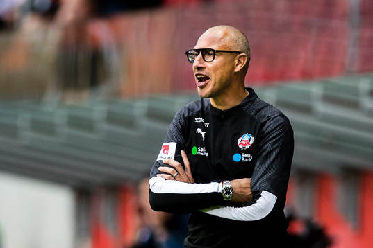 Helsingborgs tränare Henrik Larsson