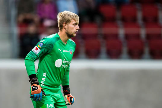 Helsingborgs målvakt Ian Pettersson