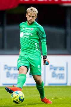 Helsingborgs målvakt Ian Pettersson