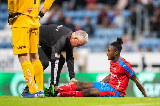 Helsingborgs Mamudu Moro får vård
