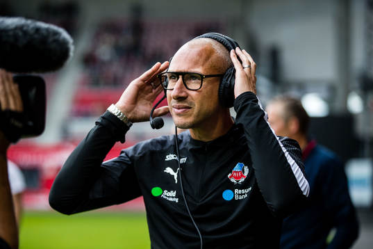 Helsingborgs tränare Henrik Larsson