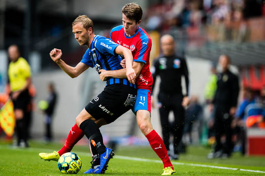 Sirius Christer Gustafsson och Helsingborgs Adam Eriksson