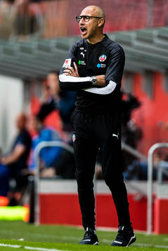 Helsingborgs tränare Henrik Larsson