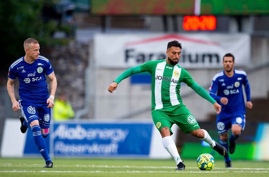 Sundsvalls Tobias Eriksson och Hammarbys Imad Khalili