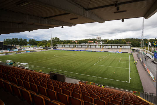 Solid Park innan fotbollsmatchen i Superettan mellan