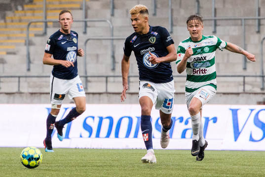 Jönköpings Alexander Jallow och Västerås Dennis Persson