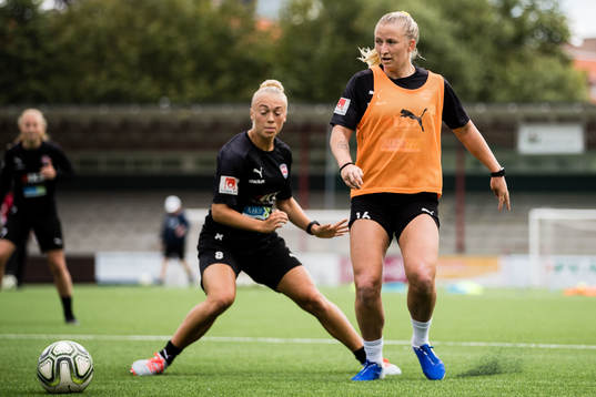 Rosengårds Hanna Bennison och Hailie Mace