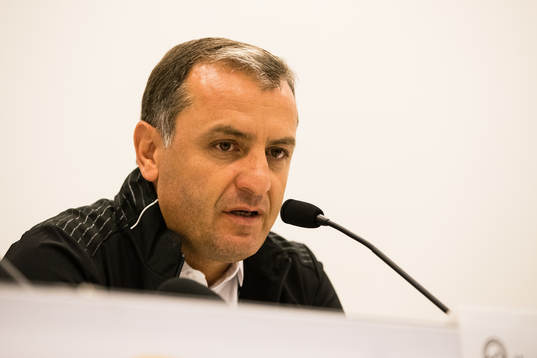 Vardan Minasyan, head coach of Ararat-Armenia