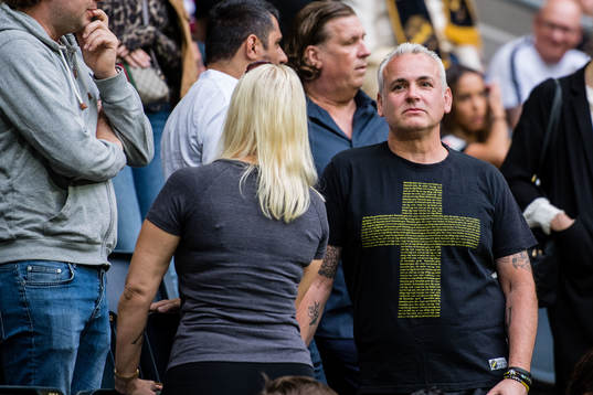 Johan Segui in the stands