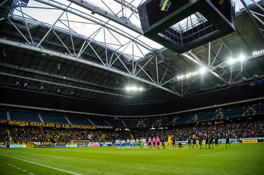 Players of AIK and of Ararat-Armenia
