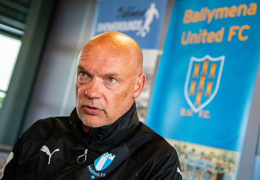 Uwe Rösler, head coach of Malmö FF
