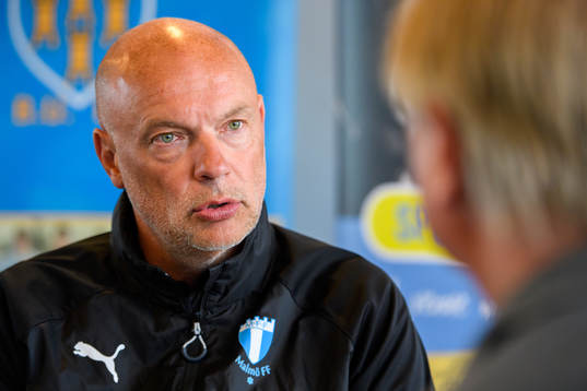 Uwe Rösler, head coach of Malmö FF