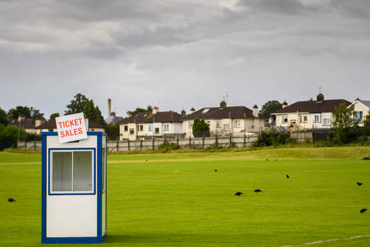 General view outside the stadium
