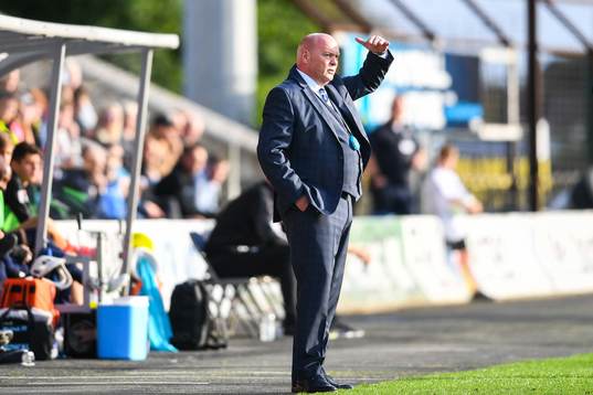 David Jeffrey, head coach of Ballymena United