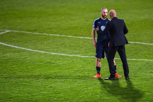 Jo Inge Berget in a conversation with Uwe Rösler, head