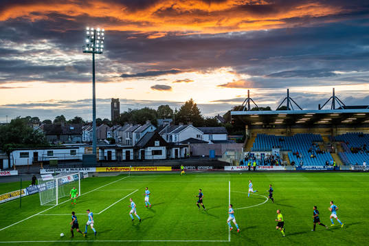 Bläddra bland fler bilder av Football, Europa League Qualification, Ballymena United - Malmö FF