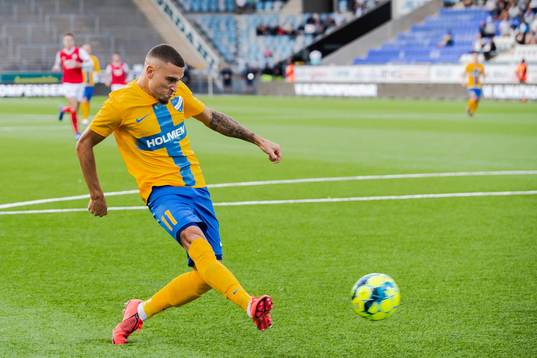 Jordan Larsson of IFK Norrköping