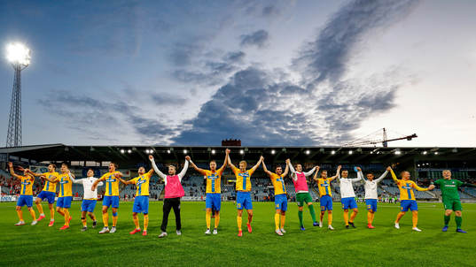 IFK Norrköping celebrate