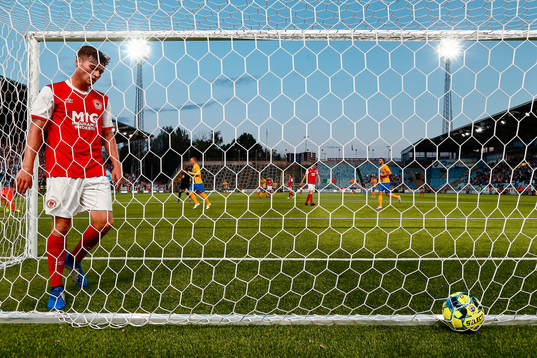 Kevin Toner of St Patrick's looks dejected