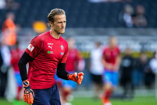 Helsingborgs målvakt Anders Lindegaard