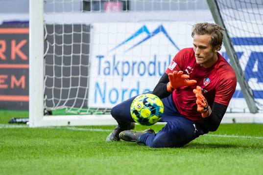 Helsingborgs målvakt Anders Lindegaard