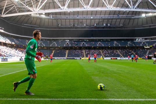 Helsingborgs målvakt Anders Lindegaard