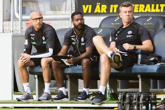 Helsingborgs tränare Henrik Larsson