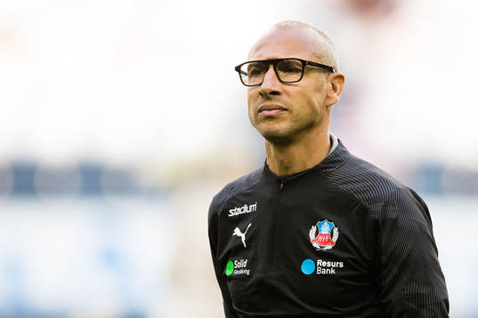 Helsingborgs tränare Henrik Larsson