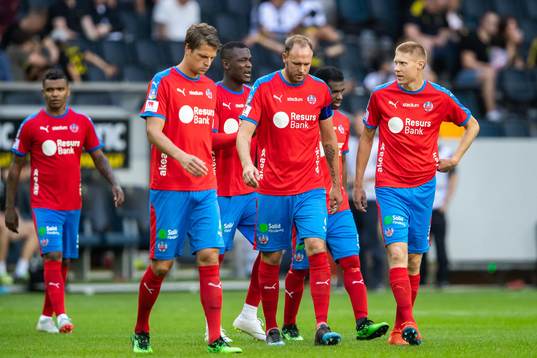 Helsingborgs Fredrik Liverstam, Andreas Granqvist och