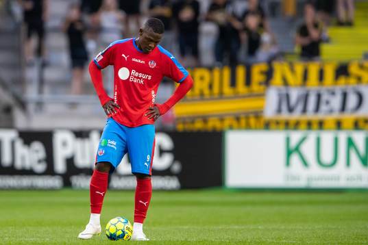 Helsingborgs Alhaji Gero deppar