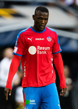Helsingborgs Alhaji Gero deppar