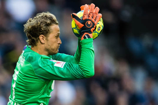 Helsingborgs målvakt Anders Lindegaard