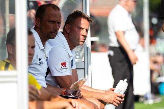 Falkenbergs tränare Hasse Eklund
