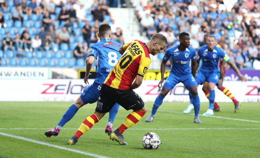 GENK, BELGIUM - JULY 20: Bryan Heynen of Genk and Gustav