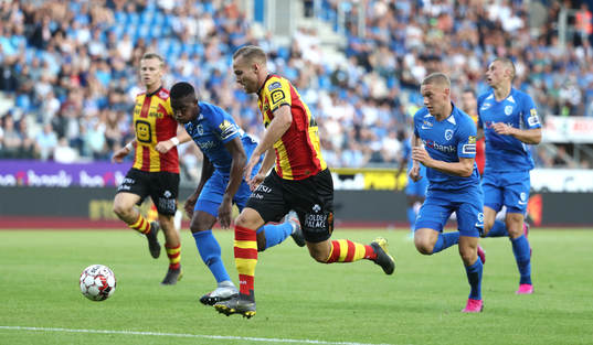 GENK, BELGIUM - JULY 20: Gustav Engvall of Kv Mechelen