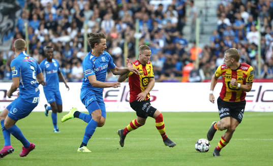 GENK, BELGIUM - JULY 20: Sander Berge of Genk and Gustav