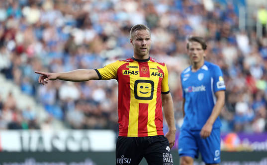 GENK, BELGIUM - JULY 20: Gustav Engvall of Kv Mechelen