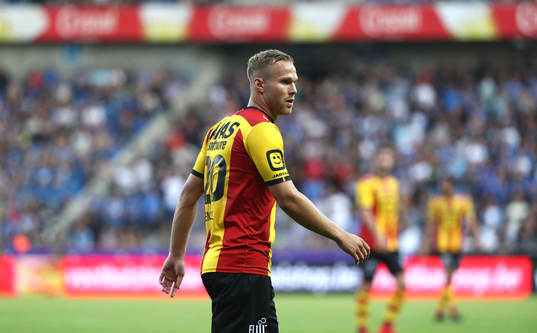 GENK, BELGIUM - JULY 20: Gustav Engvall of Kv Mechelen