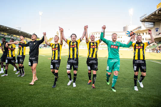 Häcken jublar