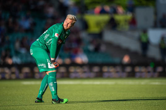 Häckens målvakt Peter Abrahamsson