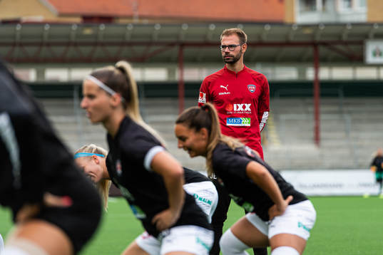 Rosengårds tränare Jonathan Bartling