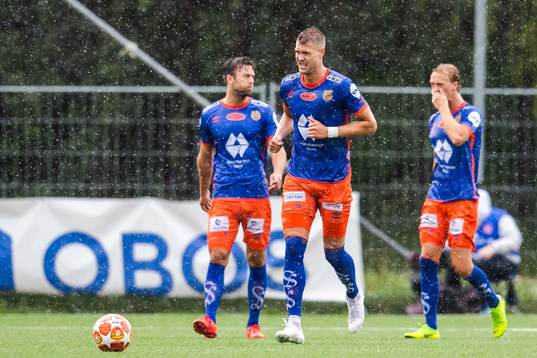 Hólmbert Aron Fridjónsson of Aalesund looks dejected