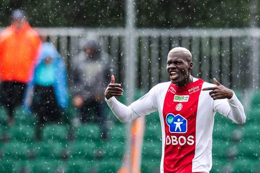 Moses Dramwi Mawa of KFUM celebrates
