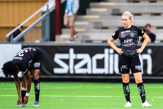 Växjös Alexandra Jonasson deppar