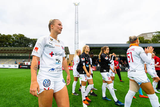 Rosengårds Hailie Mace jublar